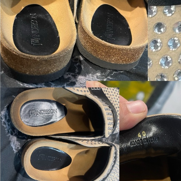 JW ANDERSON RHINESTONE MULES SZ 40 EUC - Picture 6 of 13